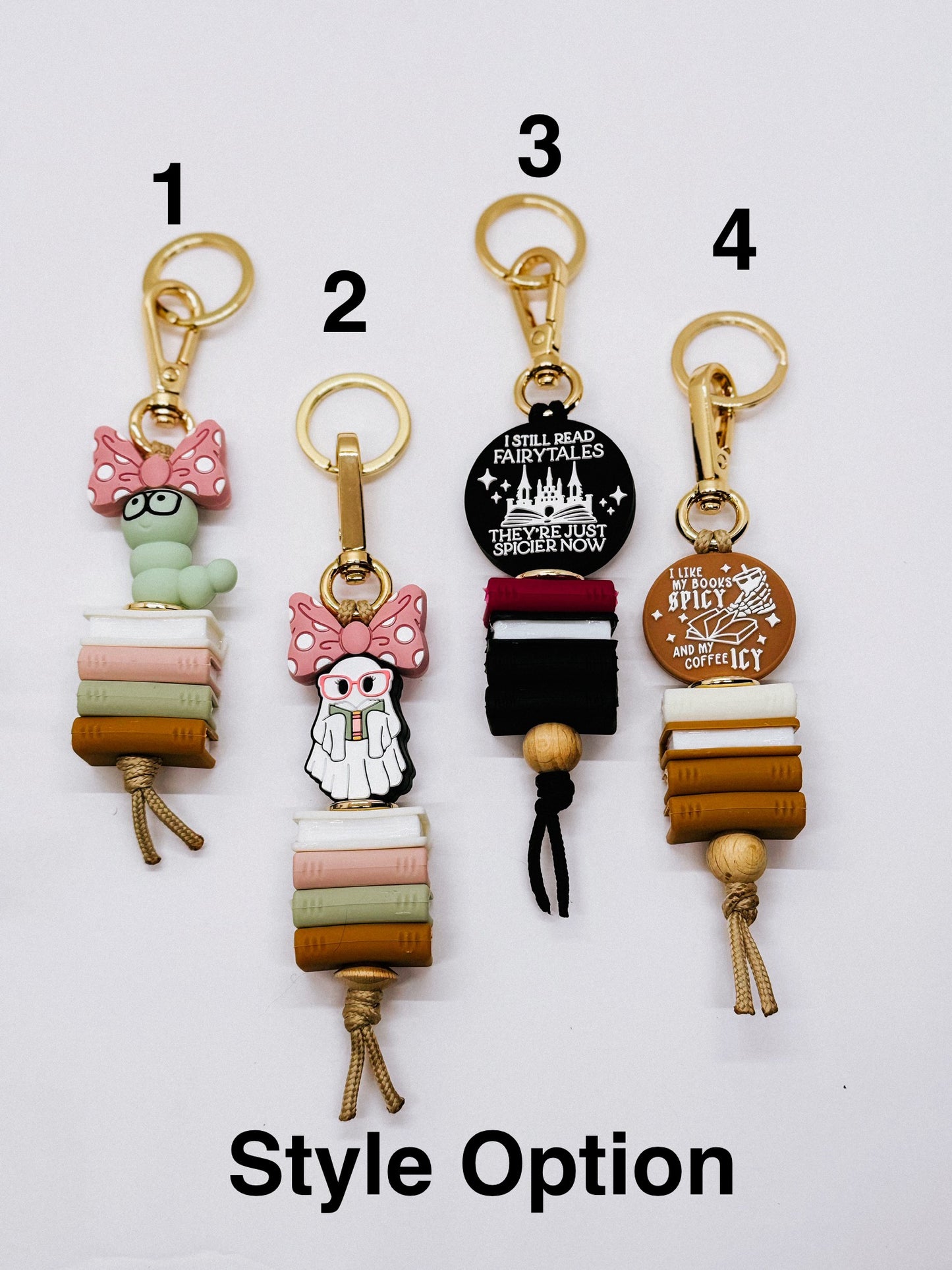 Bookish Keychains
