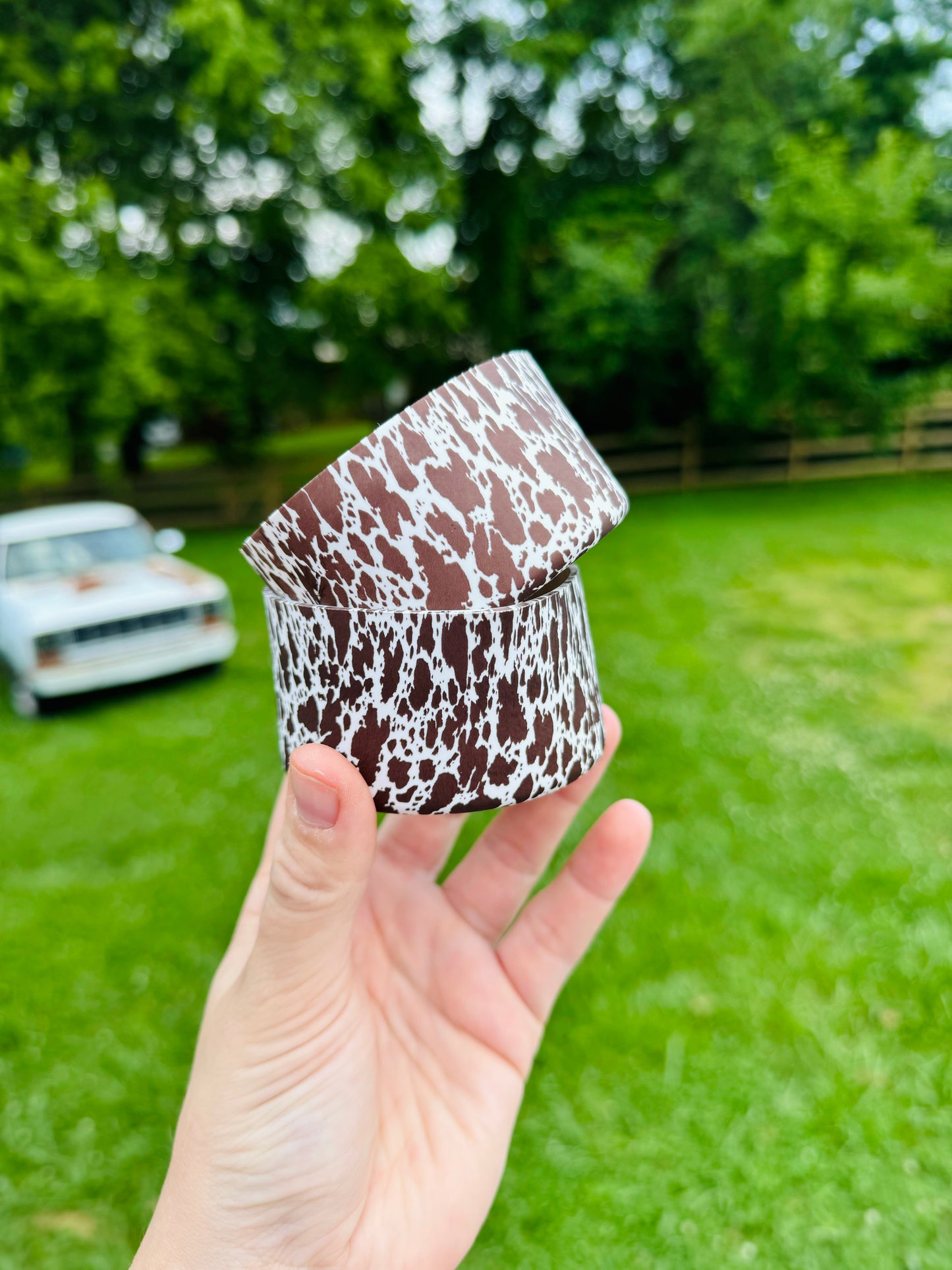 Brown Cow Tumbler Boot