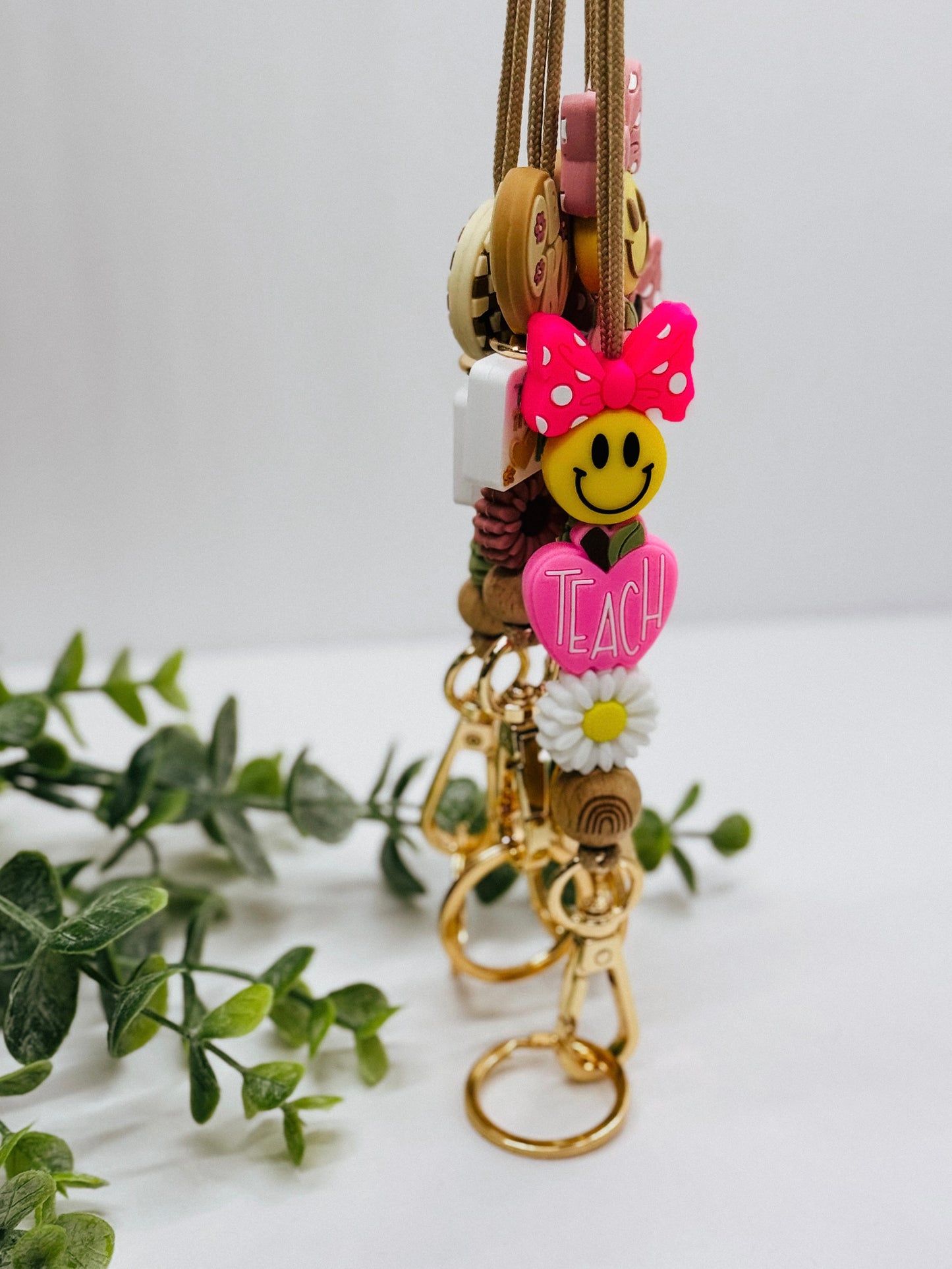 Spring Boho Lanyard