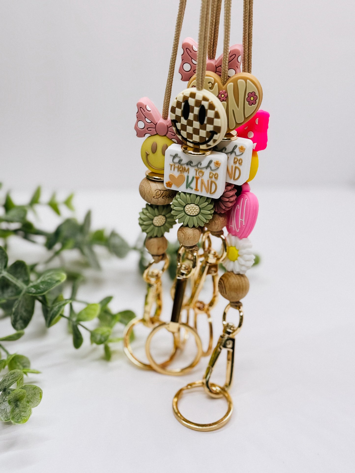 Spring Boho Lanyard