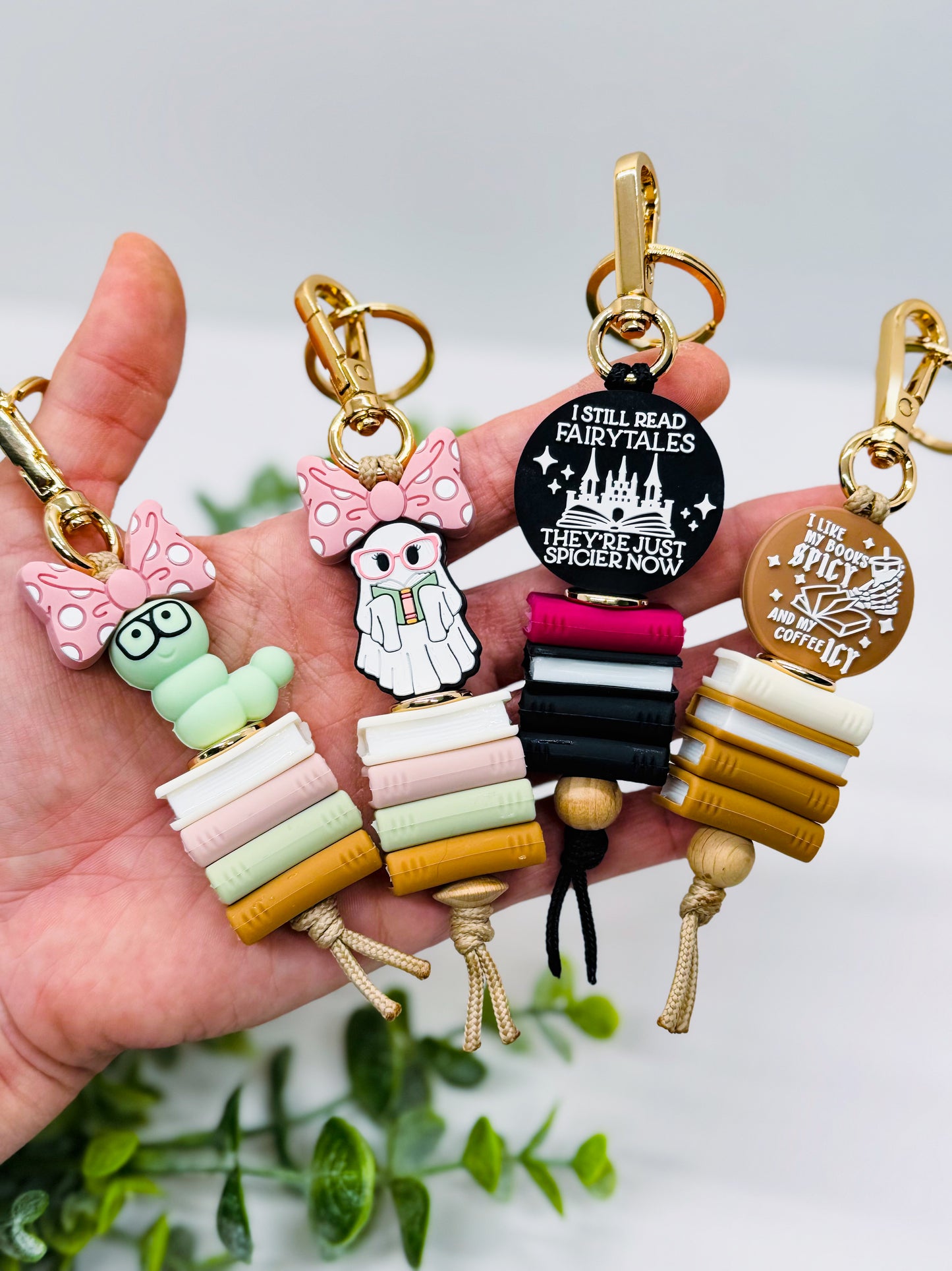 Bookish Keychains
