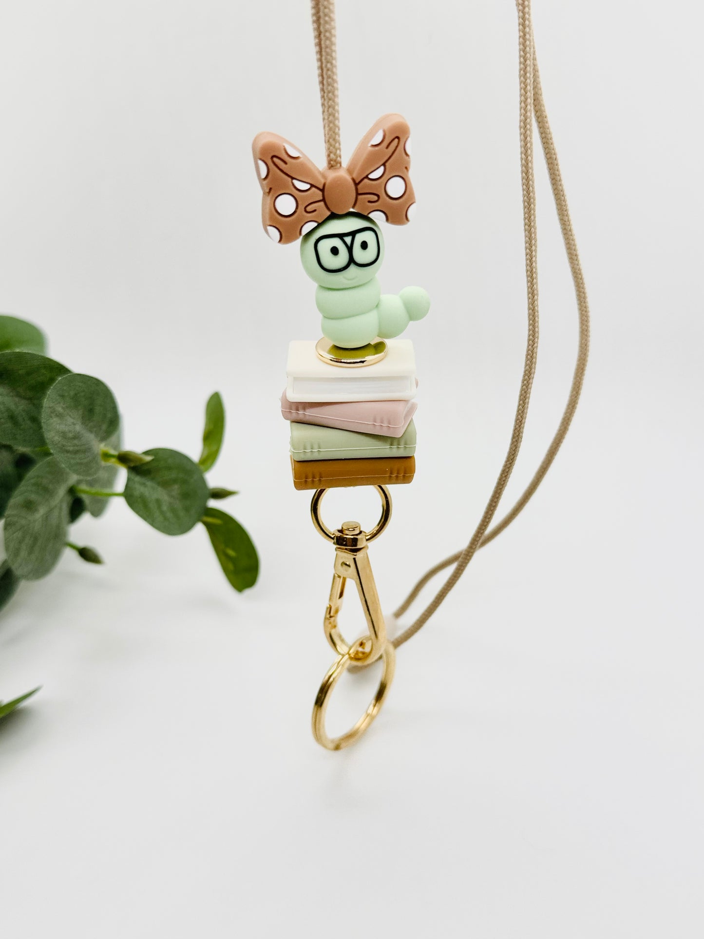 Teacher Lanyards boho bookworm
