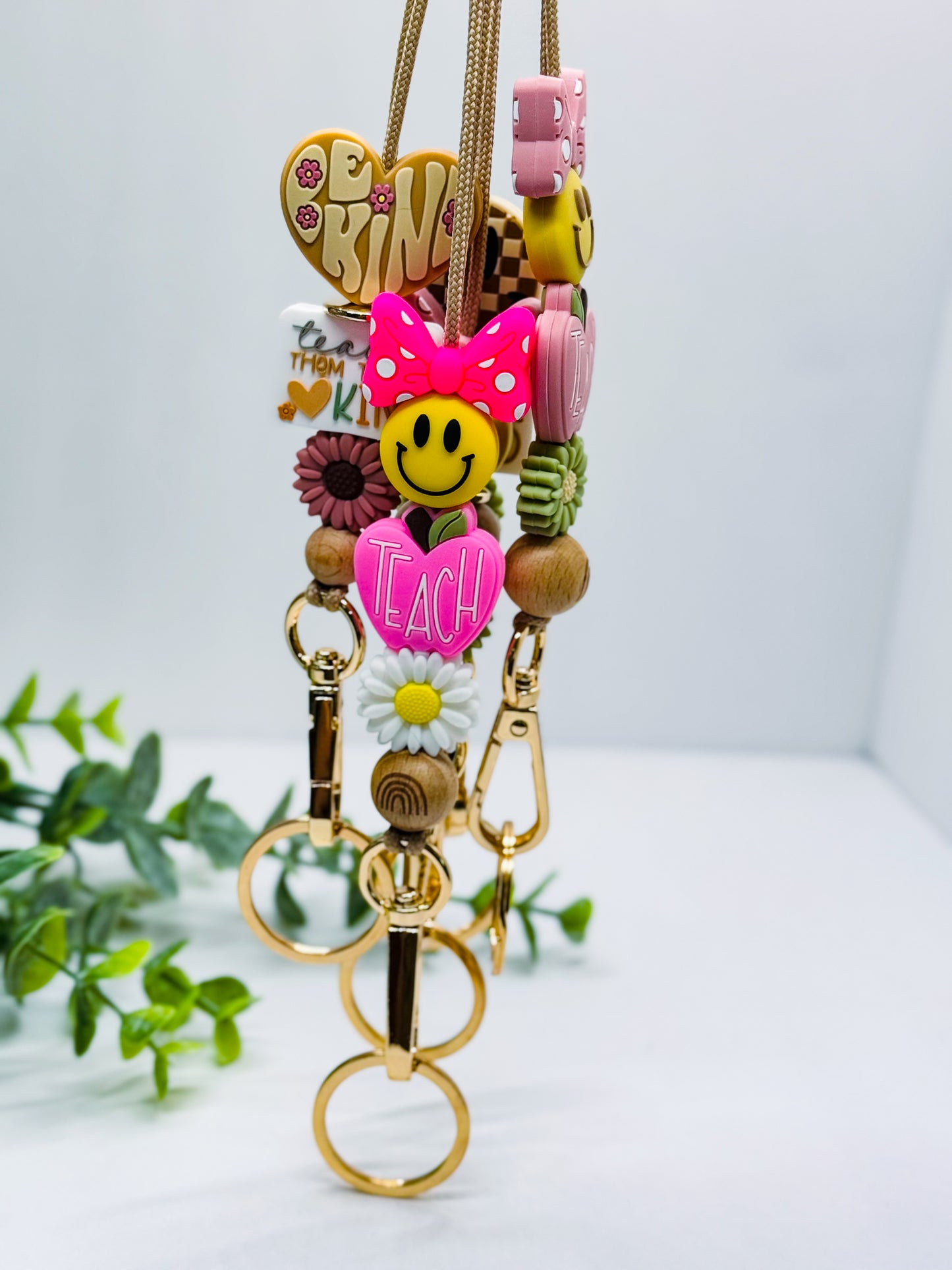 Spring Boho Lanyard