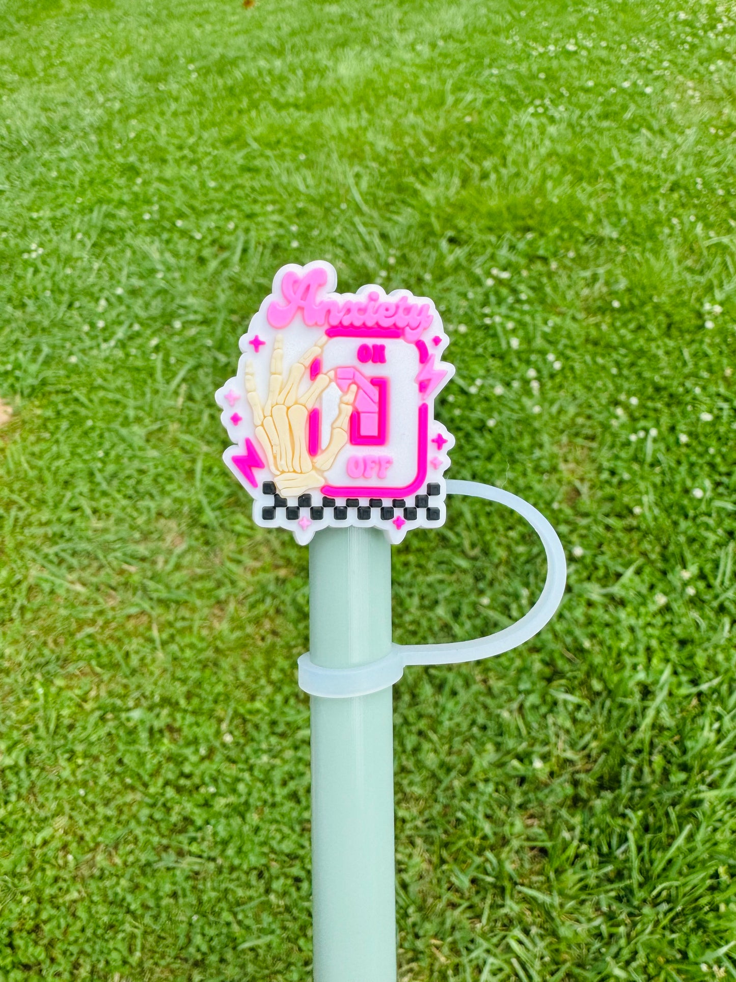Anxiety Straw Topper