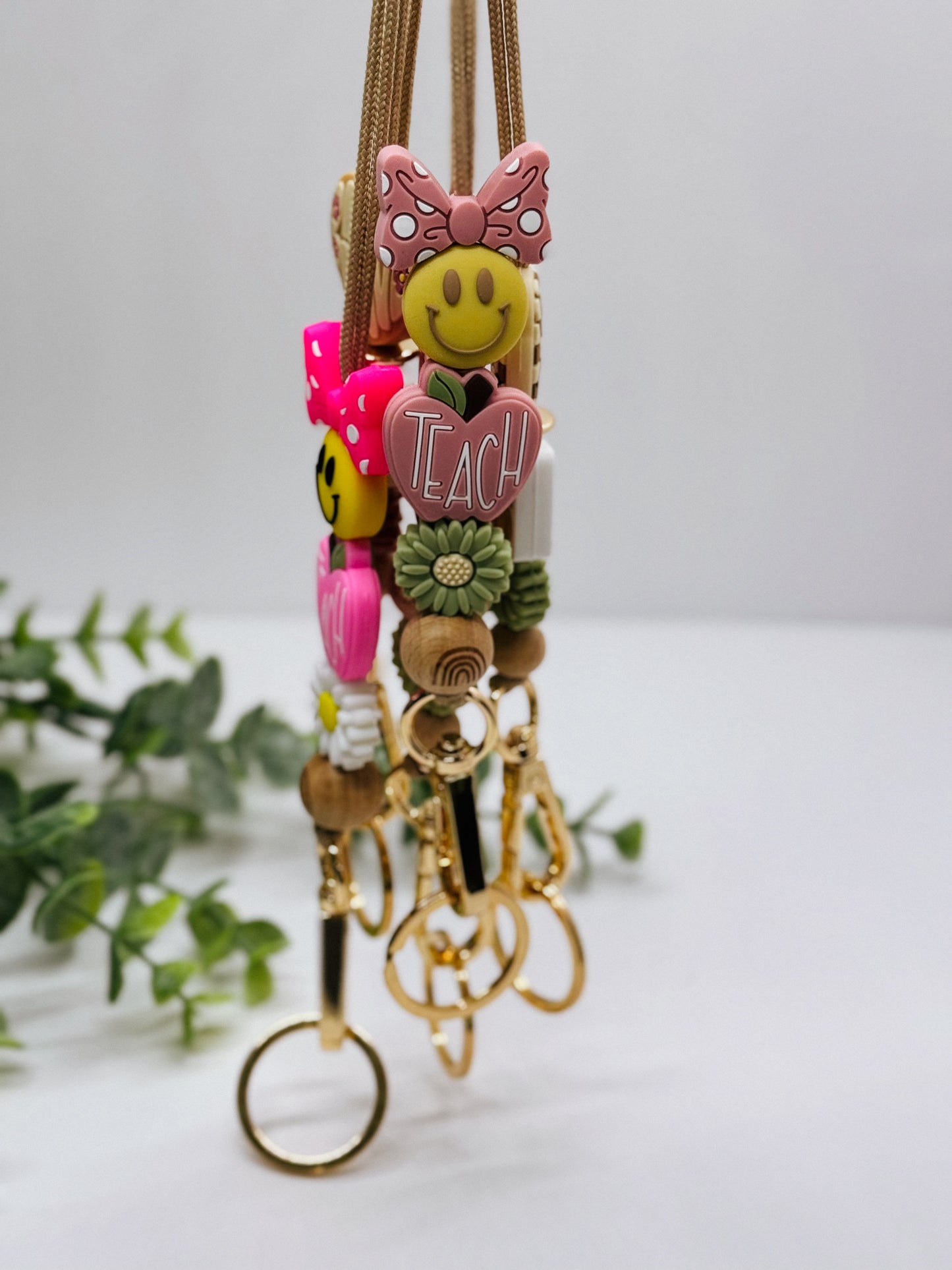 Spring Boho Lanyard