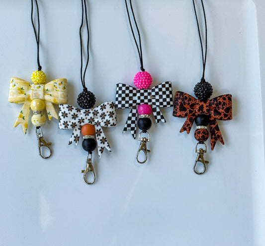 Bow Freshie Hanger Multiple Styles